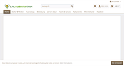 Desktop Screenshot of ljv-jagdservice.de